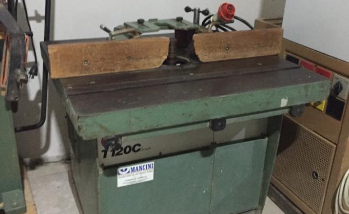 TOUPIE SCM MOD. T120C USATA TOUPIE SCM MOD. T120C USATA
